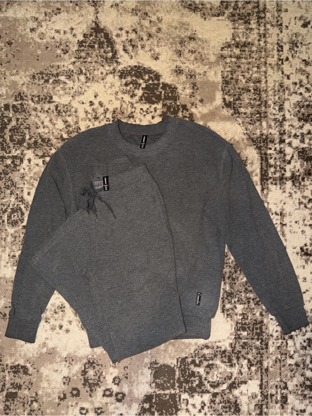 Comfrt Waffle Knit Lounge Set (XS)
